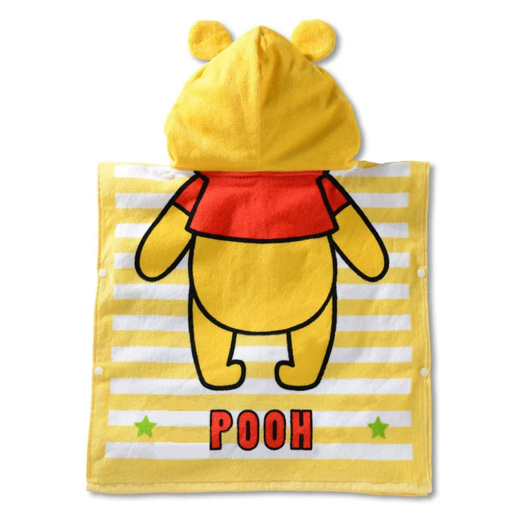 Disner/детское хлопковое банное полотенце с капюшоном, банный халат с изображением Микки Мауса и Минни, банный халат-полотенце нательное полотенце, подарок