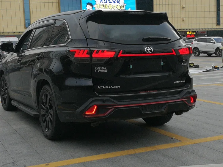 2015-19 стайлинга автомобилей задний фонарь для Toyota Highlander багажной светильник highlander
