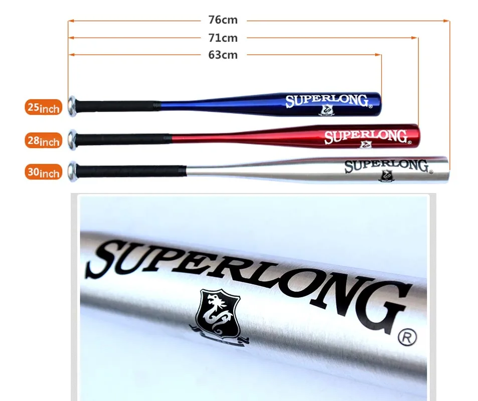 New 25 28 30 inch aluminum alloy baseball bat bate de beisbol balck red