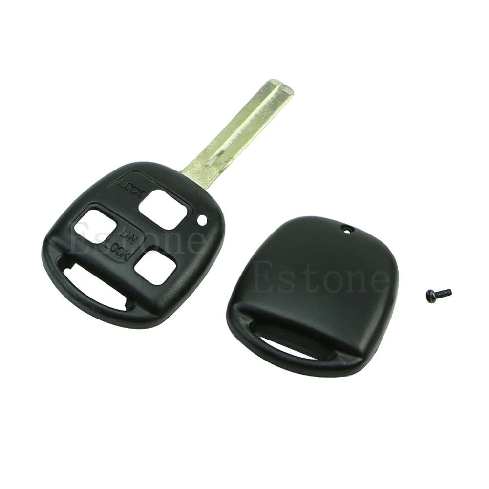

Drop Ship Remote Blank Key Case For Lexus GX470 RX350 ES300 + Short Blade 40mm Uncut
