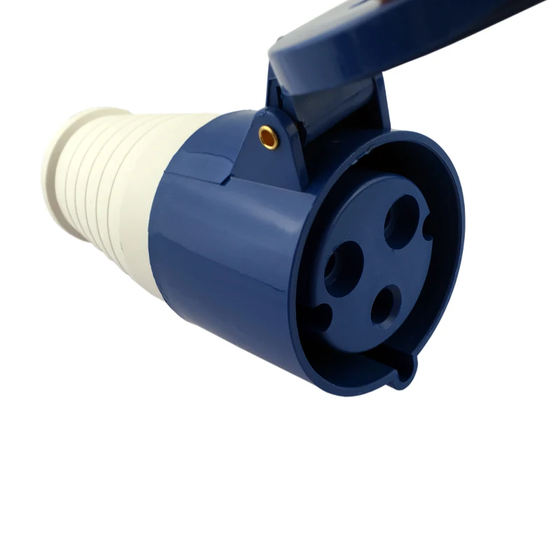 

16A 3Pin industrial plug socket connector SF-213 cable connector 220-240V~2P+E Waterproof IP44