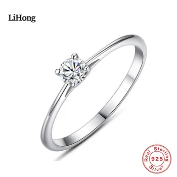 

925 Sterling Silver Ring AAA Zircon Silver Ring Wedding Ring Women Jewelry