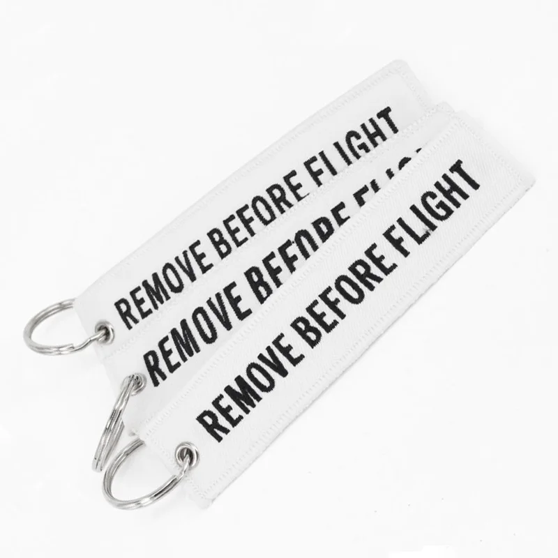 Remove Before Flight Aviation Gifts Key Tag Key Chain for Motorcycles Scooters and Cars Key Fobs OEM Keychain Jewelry 3 PCSLOT (5)