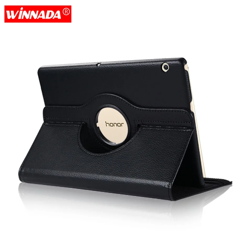 

Case for huawei mediapad t3 10 360 Degree Rotating PU Leather Smart tablet Cover for Honor Play Pad 2 9.6 inch AGS-L09 AGS-L03