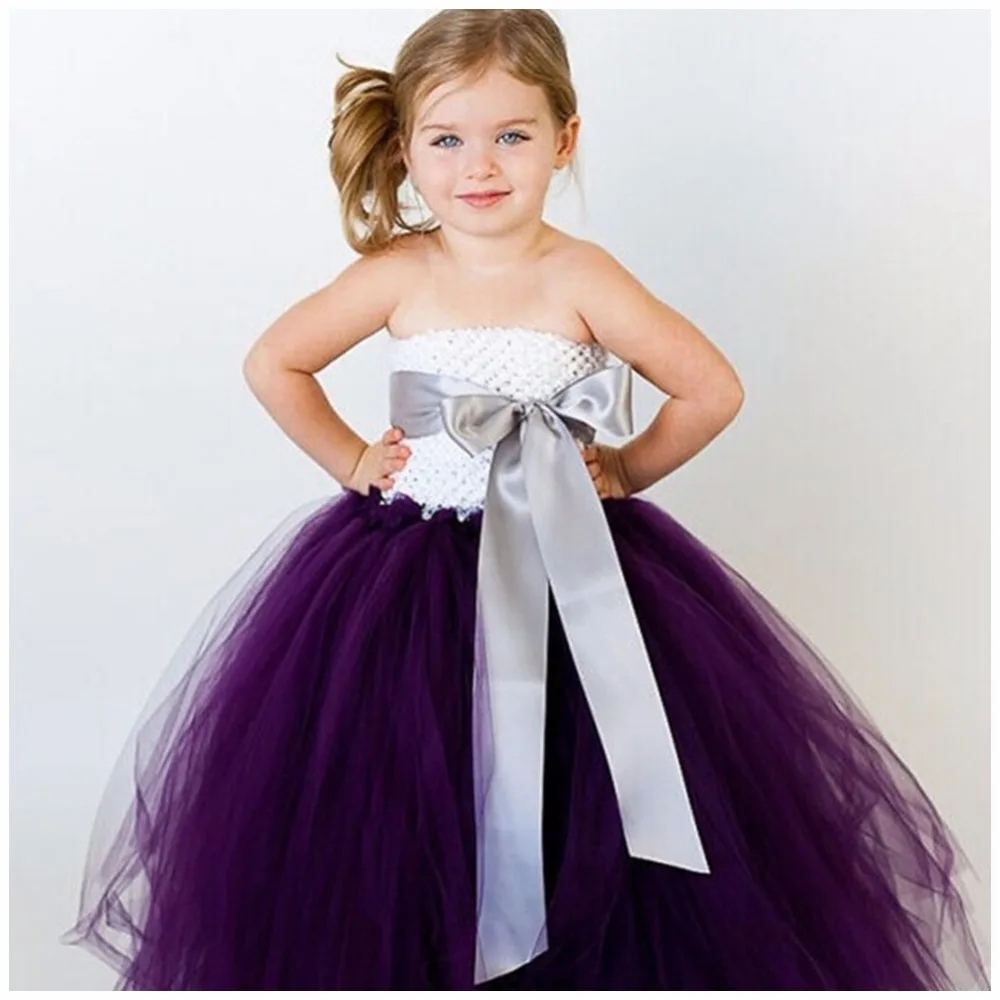 

Long European and American Party Baby Girl Children's Princess Dress