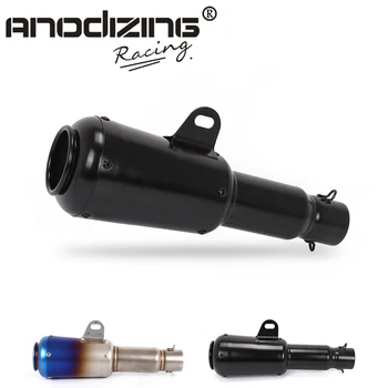 

Universal 51MM Motorcycle Exhaust Modified Scooter Grenade Explosion Fried Street Motorbike Exhaust Pipe