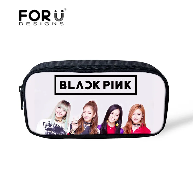 Forudesigns Kpop Blackpink Jisoo Jennie Rose Lisa Cosmetic Bag Case