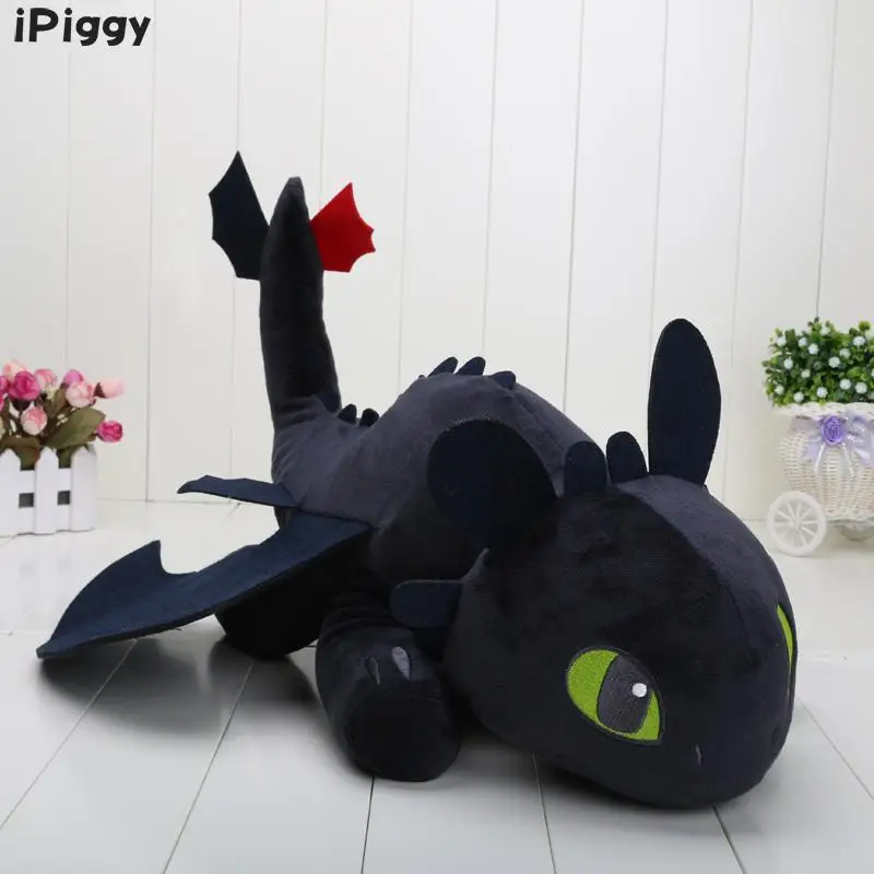 IPiggy 40 см/55 см 2 Беззубика Дракон Мягкие игрушки Как приручить дракона чучела