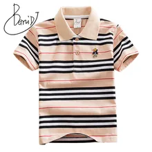 Summer Lovely Baby Boys Short Sleeve T Shirt Kids Tops Striped Shirt Tops Fashion Summer Boy Striped Short Sleeve T-shirt цена Summer Lovely Baby Boys Short Sleeve T Shirt Kids Tops Striped Shirt Tops Fashion Summer Boy Striped Short Sleeve T-shirt цены онлайн