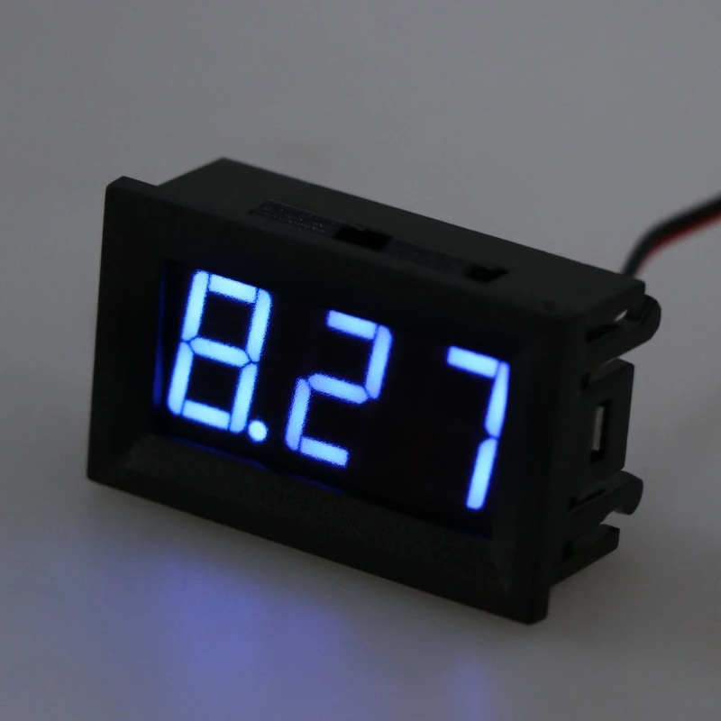 1 шт. DC 4 5 в 30 цифровой вольтметр 0 56 &quotLED 2 провода Напряжение Панель Gauge