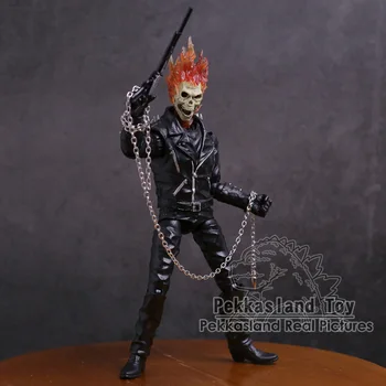 

Marvel Ghost Rider Johnny Blaze PVC Action Figure Collectible Model Toy 23cm