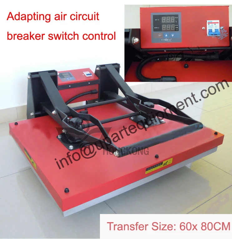 6080 large mulsticolor heat printing machine 3