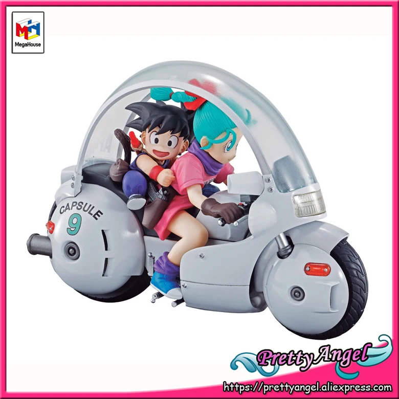 

PrettyAngel - Genuine MegaHouse DESKTOP REAL McCOY 6 Dragon Ball Son Goku & Bulma Complete Figure
