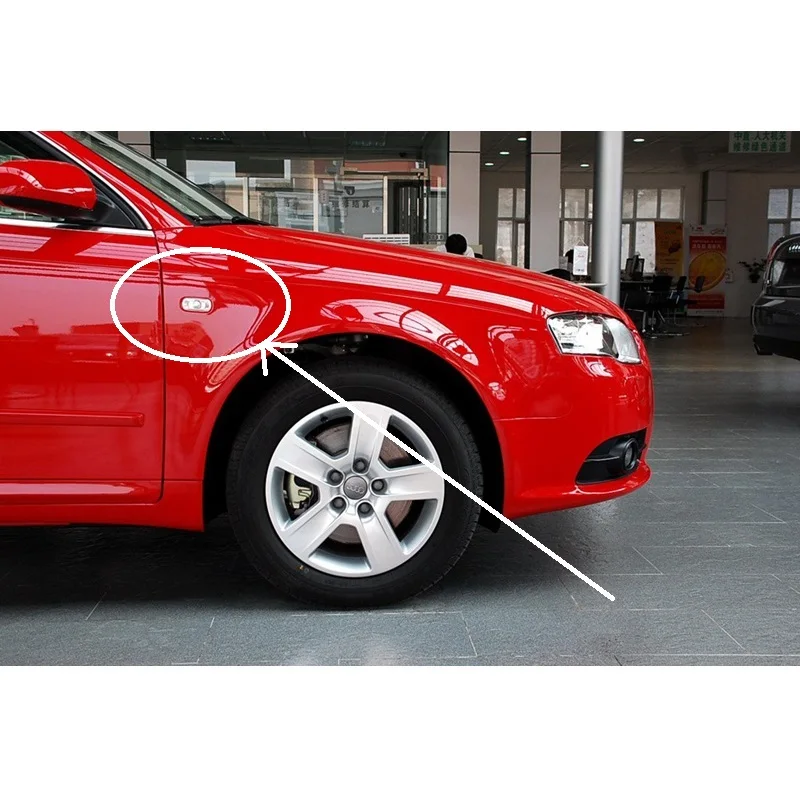 Динамический светодиодный индикатор боковые зеркала поворот тела светильник сигнала Подходит для Audi A3 S3 8P A4 S4 B6 B7 B8 A6 S6 C5 C6