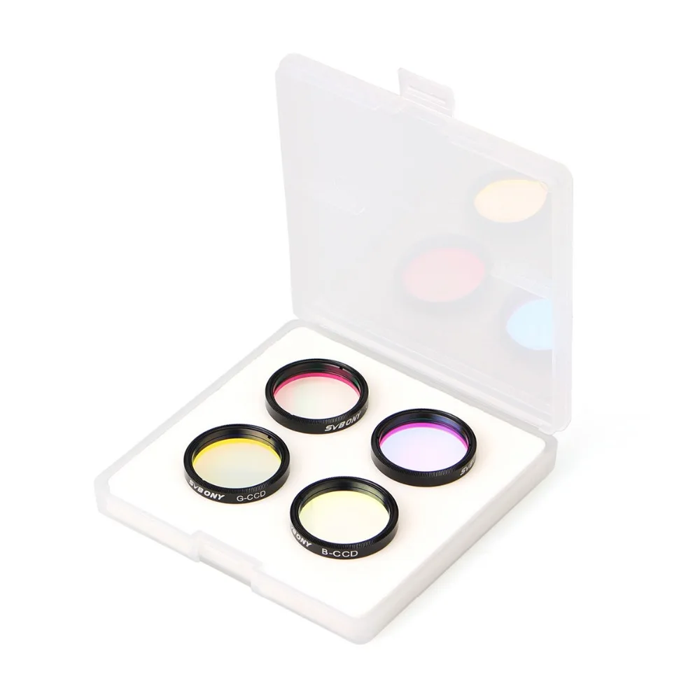 US $118.06 Svbony 125 Lrgb Imaging Filter Set Astronomy Telescope Eyepiece Kit Suitable For Deepsky Planetary Ccd Imaging F9170a
