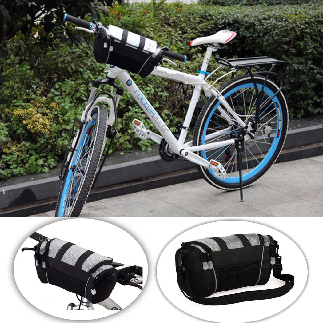 Roswheel Mtb Road Bike Bag 600D Polyester Bicycle Handlebar Bag Quick