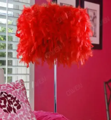

Creative feather lamp floor lamp m