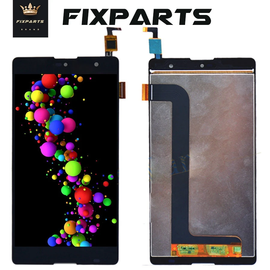Black 5.5&quot Wiko Robby Original Tested LCD Display Touch Screen Digitizer Assembly Replacement parts | Мобильные телефоны и