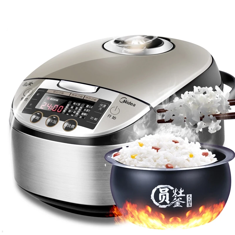 Cheap Midea 4L Intelligent Appointment Electric Rice Cooker Mini Household Electric Cooking 0