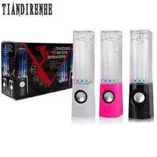 Tiandirenhe Танцы Вода Динамик Active Портативный Mini USB светодиодные Динамик для ПК MP3 PSP колонки Сабвуфер SoundBox аудио коробка