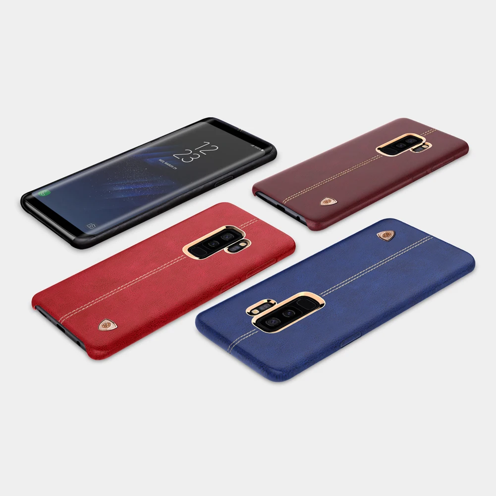 Чехол Nillkin Englon для samsung Galaxy S9 Plus, кожаный чехол s для samsung S9 S9+ Plus, задняя крышка для телефона