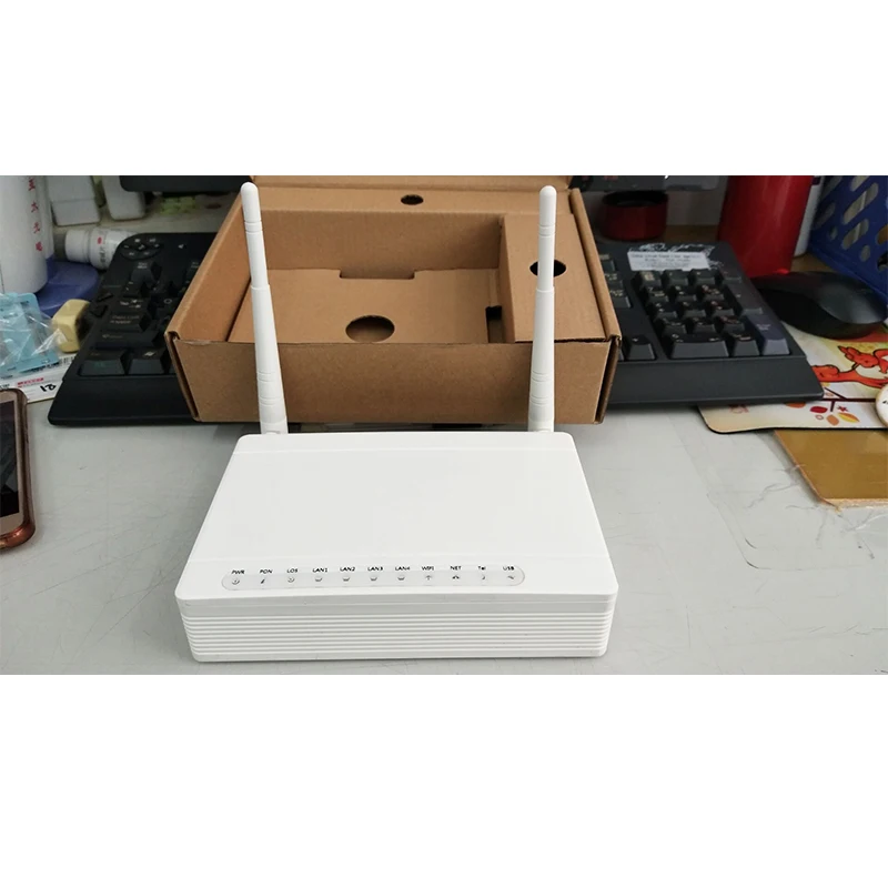 GPON Wi Fi ONU ONT 3FE + 1GE телефон USB оптический сетевой терминал сетевое оборудование для