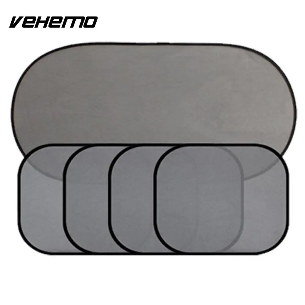 

5PCS Portable Car SunShade Window Covers Auto Parts Auto Sun Visor Durable Solar Protection Windshield Sunshade