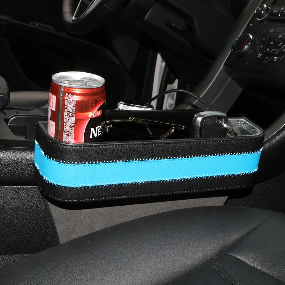 Car Armrest Storage Organizer Auto Seat Gap Bag Pocket Interior