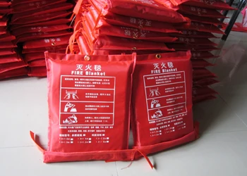 O cobertor do fogo escada de incêndio cobertor do fogo da fibra de vidro à prova de fogo de soldagem certificação fogo envio gratuito de 1.5*1.5 m