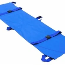 Здоровые мягкие аварийные складные носилки, кровать, бытовые медицинские носилки, ремень безопасности для первой помощи