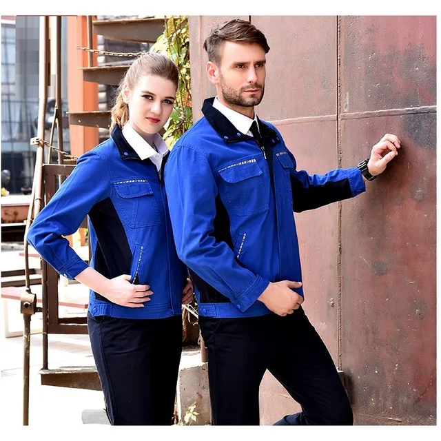 10 sets cotton electrician suit man repair clothes labour insurance