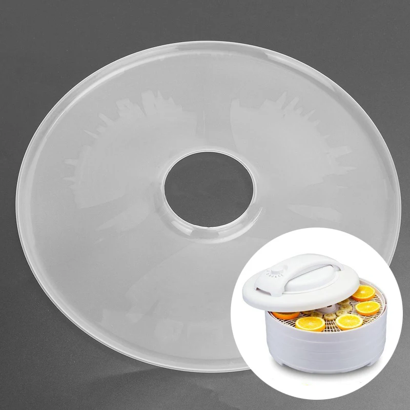 1pc  Plastic Food Fruit Dehydrator Roll-up Sheets Accessories Diameter 31.5cm