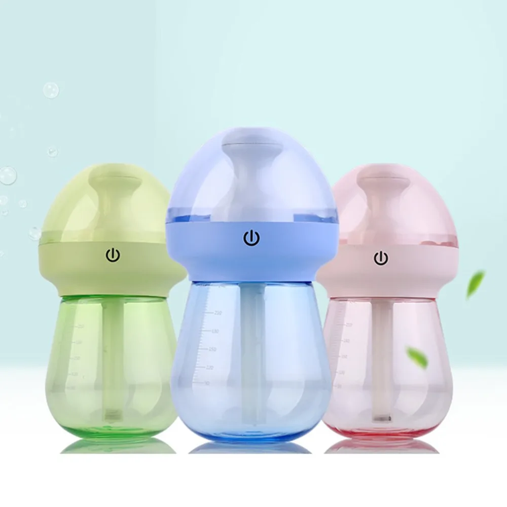 2018New Кормление очиститель увлажнитель воздуха бытовой офис humidificadorCar ночник туман MakerCreative автомобиля AtomizerAir