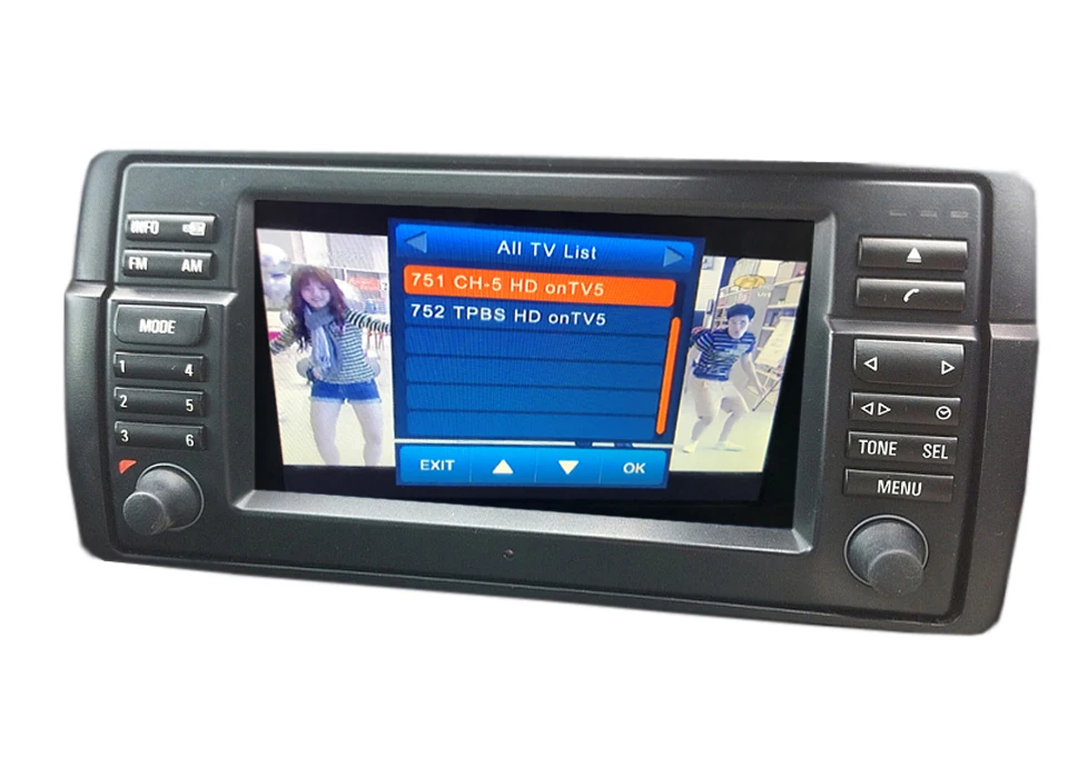 DVB T2 цифровой телевизор для BMW E38 E39 E46 X5 E53|bmw digital tv|tv bmwtv dvb-t2 |