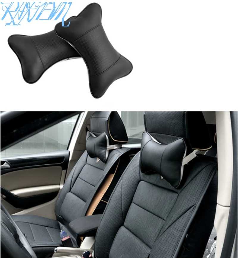2X Car Seat Neck Pillows Headrest For Infiniti FX35 FX37 EX25 G37 G35