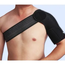 AOLIKES 1 шт. высокого качества одного плеча поддержка/эластичный пояс/регулируемый плечевой протектор/боль Release/сборки дизайн