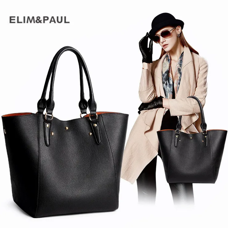 

Fashion Design Women Leather Handbag Italy Imported Split Leather Lady Tote Bag Composite Shoulder Messenger Bag bolsa feminina