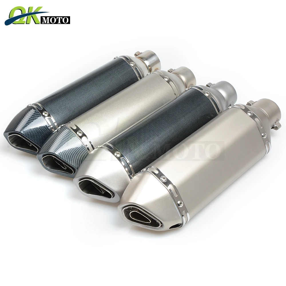 

Motorcycles 36-51MM Modified Exhaust Pipe Motor Exhaust Pipe For DUCATI R1150GS Adventure K1200LT F800R C600 Aprilia Tuono V4 R