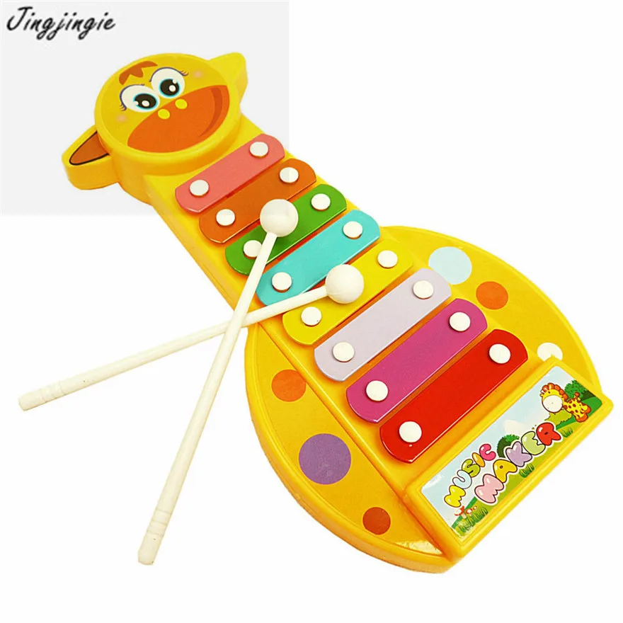 Fashion Kid Baby Musical Instrument 8 Note font b Toy b font Wisdom Development Free Shipping