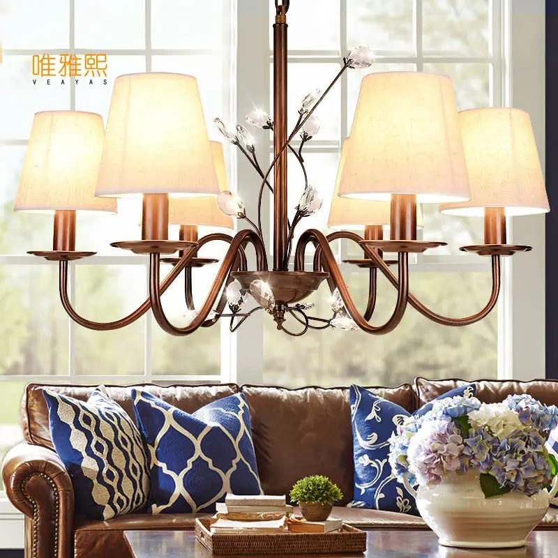 

crystal chandelier american style chandelier lighting led lights for home
