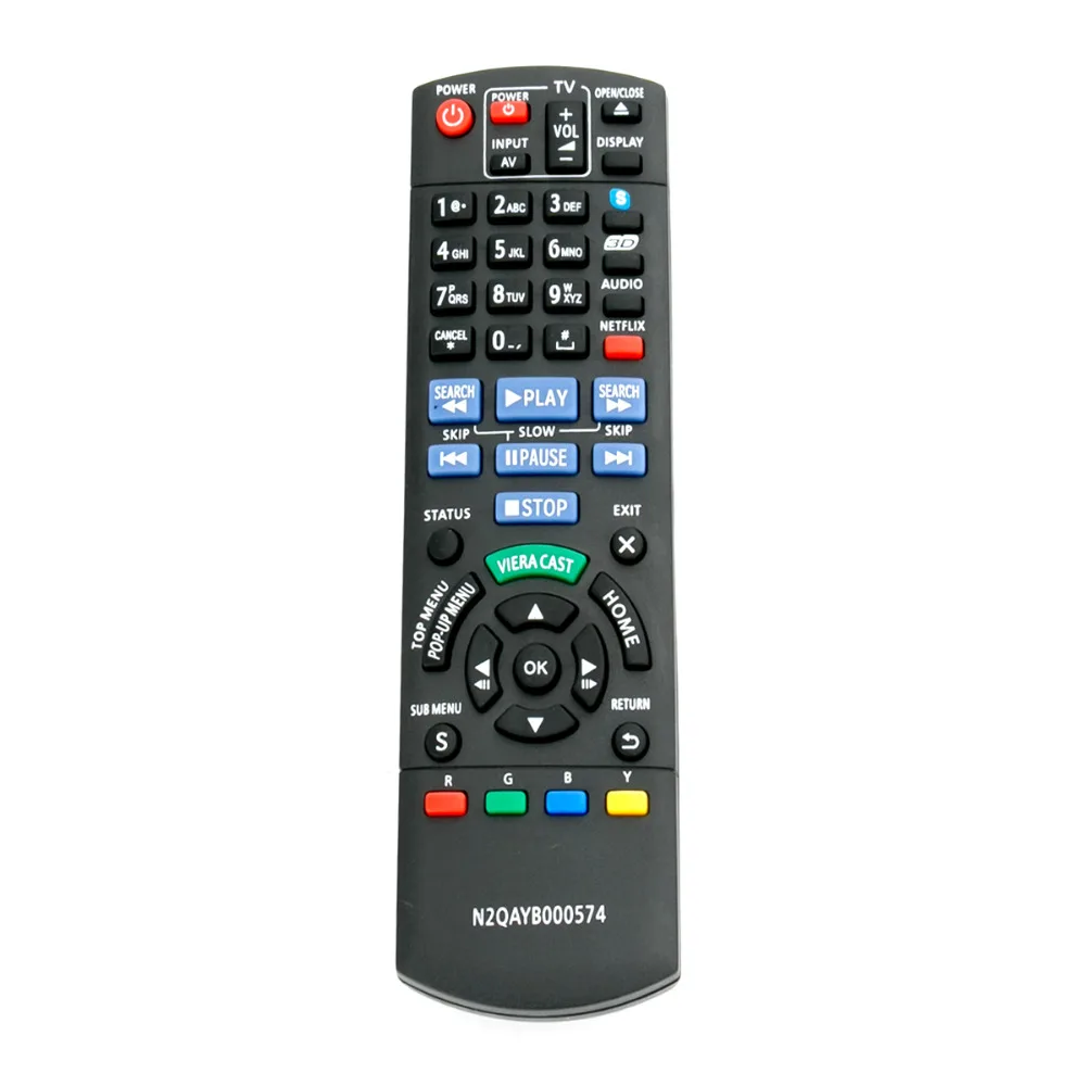 

New N2QAYB000574 Remote Control fits For Panasonic Blu-Ray Disc Player DMP-BDT310 DMPBDT210 DMPBDT110 DMPBDT215 DMP-BDT110
