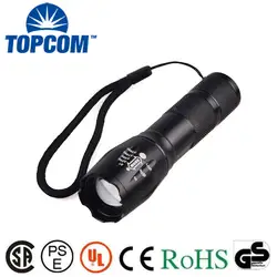 TomCom 2000lm XML T6 XPE мощный Водонепроницаемый фокус алюминия светодиодный фонарик Torch Light для аварийного Отдых на природе Пеший Туризм