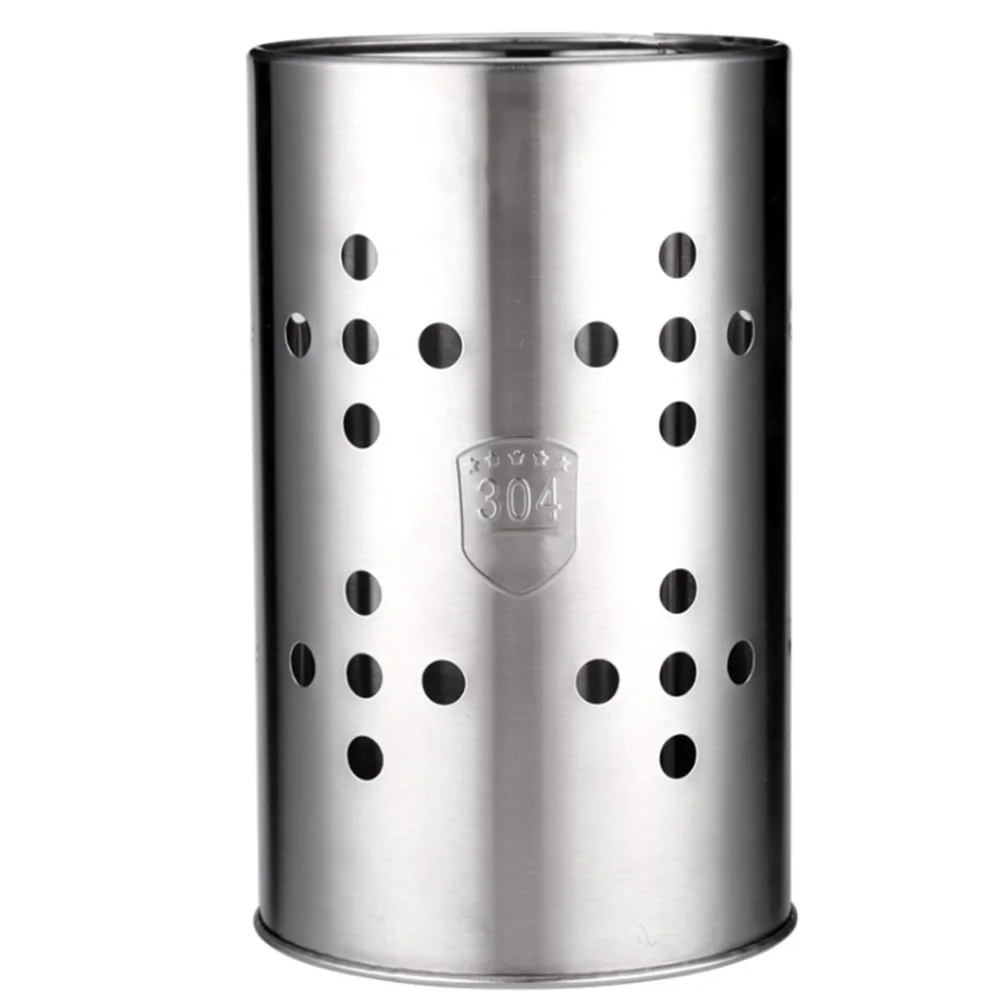 

Stainless Steel Storage Rack Home Drainage Spoon Chopsticks Cage Kitchen Cutlery Holder Multifunction