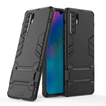 

10PCS Stand Armor Phone Holder Case For Huawei P30 Pro P20 Lite P10 Plus P8 Y9 2019 Y7 Y6 Pro Y5 2018 Y3 2017 ShockProof Cover