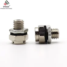 Подкладка из алюминиевой фольги защитный вентиляционный Металл M8* 1,25 олеофобный Воздухопроницаемый IP 67 сброс давления