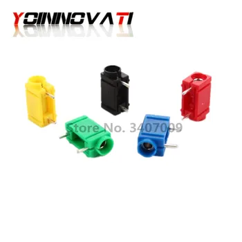 

10Pcs 4mm Banana Female Jack PCB Mount Insulated Socket Connector