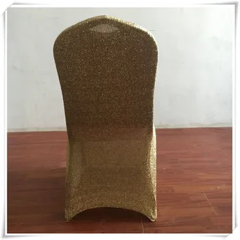 

new style sequin glitter spandex chair cover wedding 2PCS free shipping