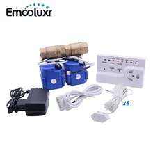 WLD-806 Russia Water Leaking Detection Detector Water Flood Controller with Auto Shut-off Valve DN15, for House Security System
