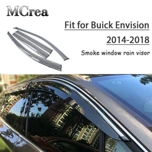 MCrea шт. 4 шт. ABS стайлинга автомобилей Дым окна Защита от солнца дождь козырек дефлектор гвардии для Buick Envision интимные аксессуары