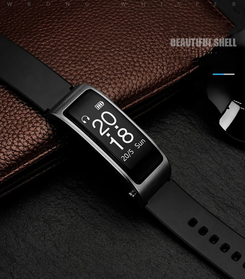 Smart Браслет Многофункциональный гарнитура Bluetooth вызова смарт-напоминание спортивные замер мониторинга сердечного ритма калорий Smartwatch